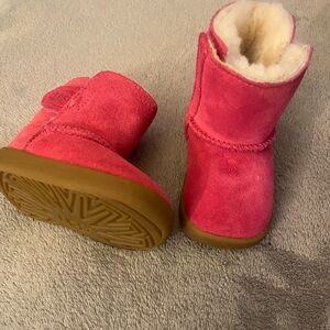 UGG Vibrant Pink Kids Boots